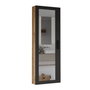 Hanah Home Estantería de Baño Pino Atlantik y Antracita